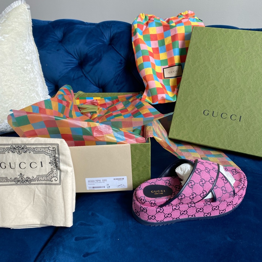Gucci platform sandal